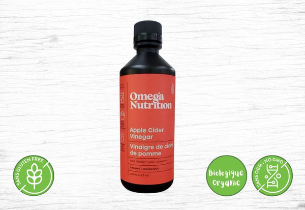 Omega Nutrition, vinaigre de cidre de pomme biologique