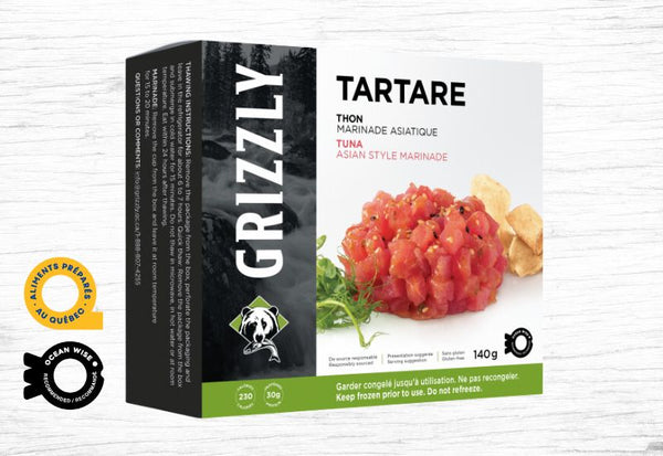 Grizzly - Tuna tartar and Asian marinade - Valens Farms