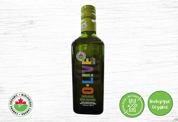 O - live - Huile d'olive extra vierge biologique - Fermes Valens