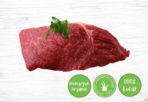 Bifteck de surlonge biologique 100% Nourri À L'herbe - Fermes Valens