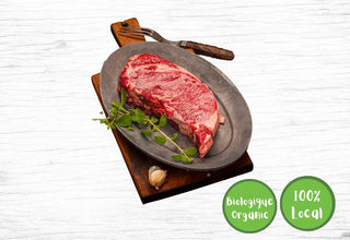 Bifteck d'entrecôte de boeuf Biologique - Fermes Valens