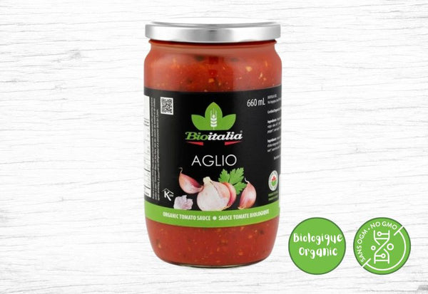BI Organic Aglio Sauce (660 mL)