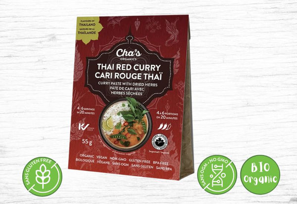 Cha's, Curry paste with organic dried herbs, non-GMO - Valens Farms