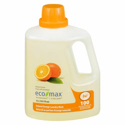 Eco Max, détersif au parfum d'orange - Fermes Valens