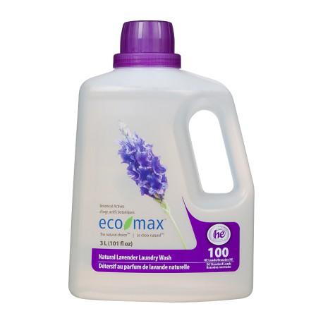 Eco Max, lessive liquide au parfum de lavande naturelle - Fermes Valens