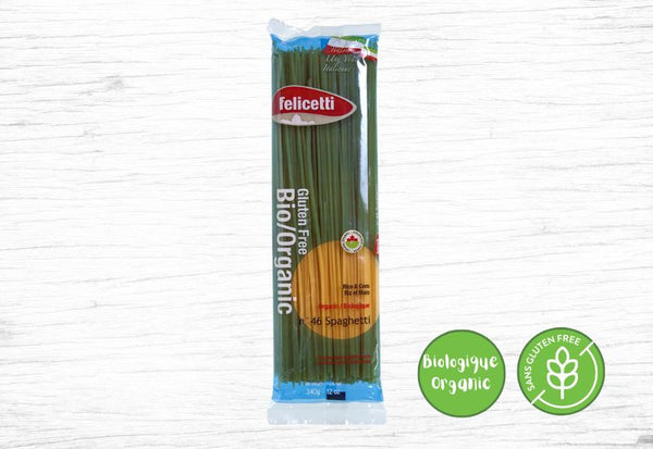 Felicetti, Spaghetti biologique sans gluten riz et maïs n46 - Fermes Valens
