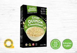 GoGo Quinoa, quinoa croustillant - Fermes Valens