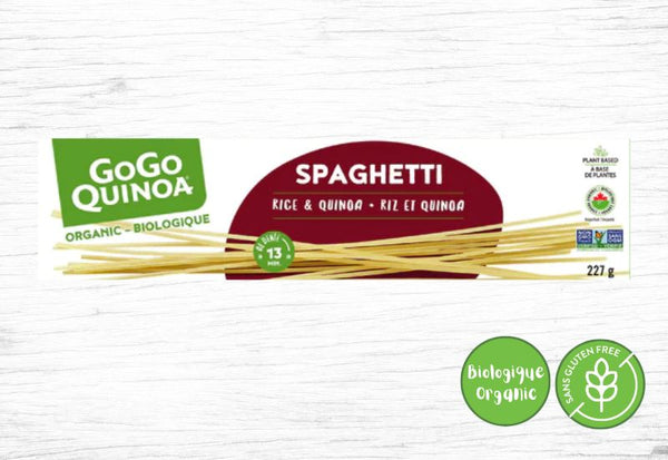 Gogo Quinoa, Spaghetti riz et quinoa biologique - sans gluten - Fermes Valens
