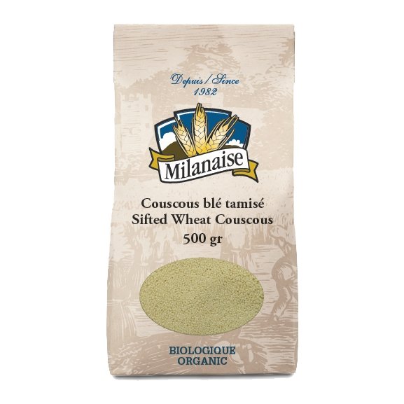 Milanaise, couscous blé tamisé biologique 500g - Fermes Valens