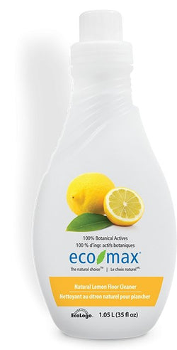 Nettoyant au citron naturel plancher et surface Eco Max - Fermes Valens