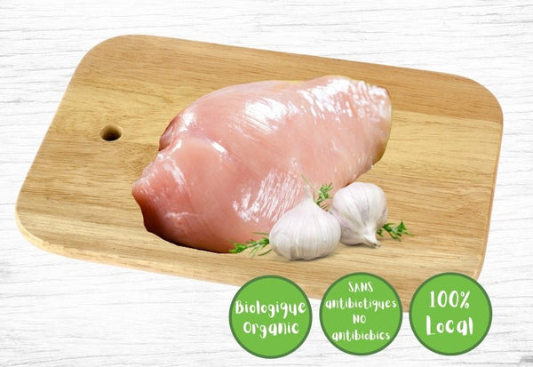Poitrine de poulet biologique - Fermes Valens