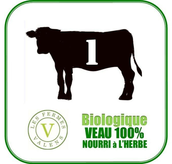 Veau biologique 100% Nourri À L'herbe - Fermes Valens